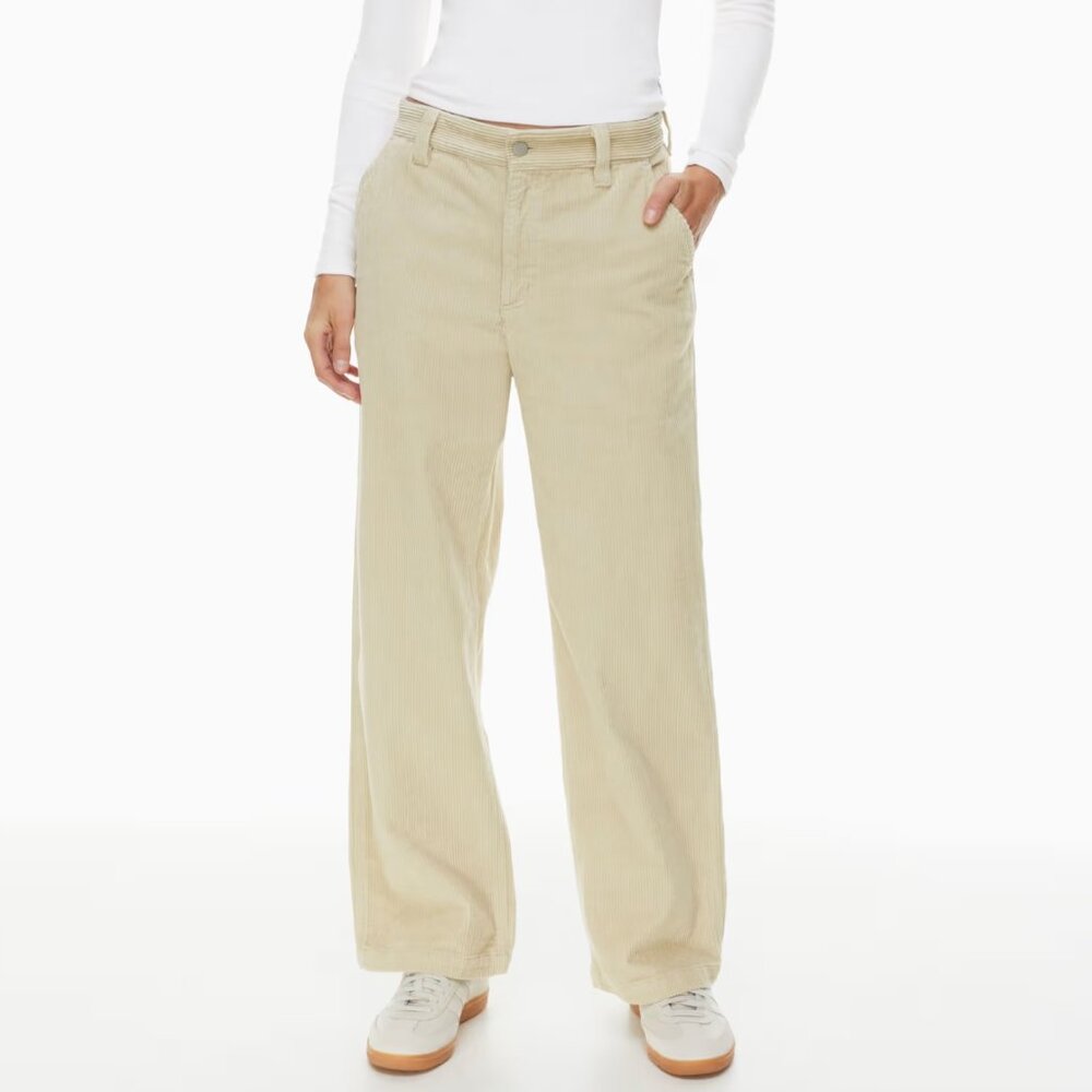 ripcord corduroy pant Tan corduroy TNA cargo pants size 0